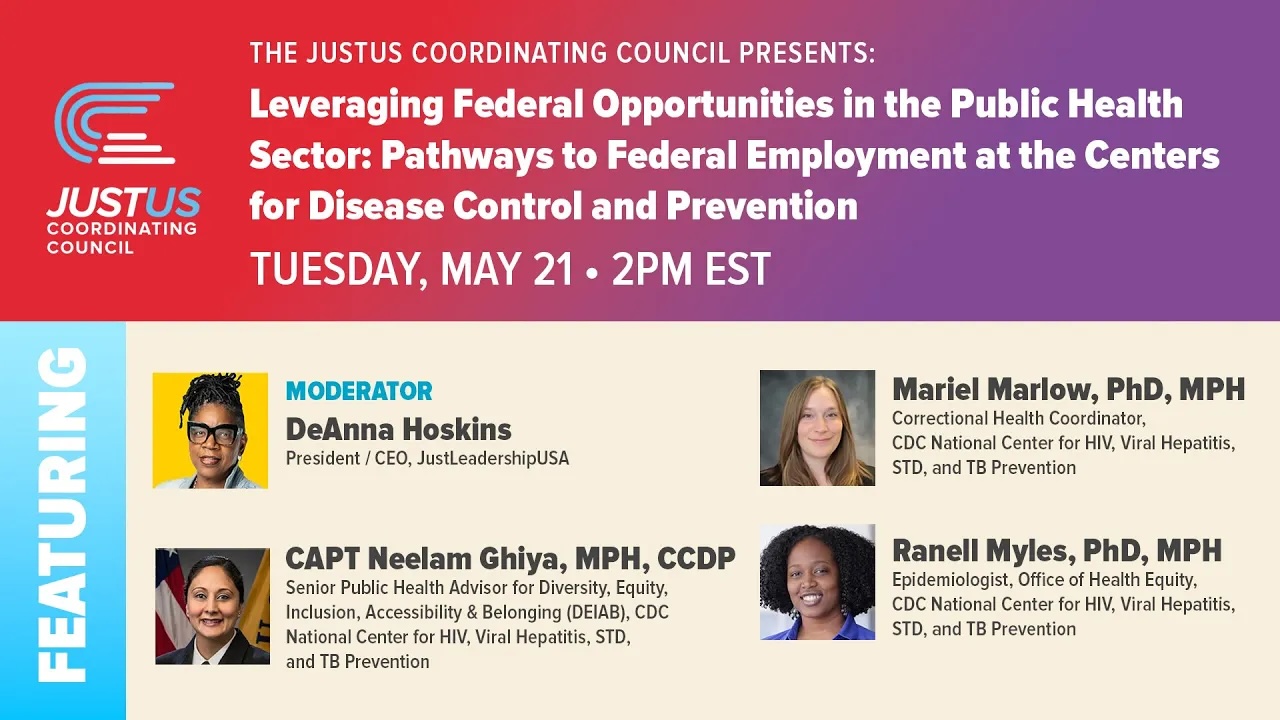 Speaker Series: Leveraging Federal Opportunities in the Public Health Sector - Pathways to Federal Employment at the Centers for Disease Control and Prevention