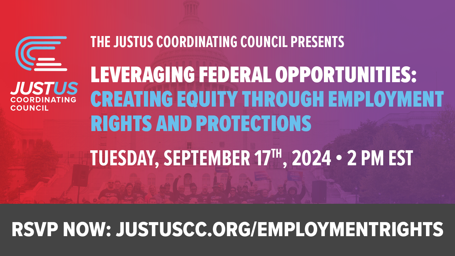 Speaker Series: Leveraging Federal Resources – Creating Equity through Employment Rights and Protections